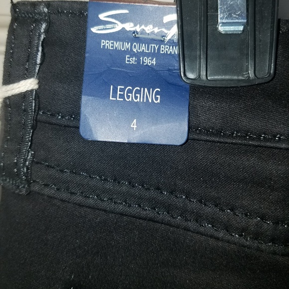 Seven black jean skinny legging - Picture 5 of 5